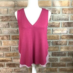 Anthropology DELETTA Sleeveless Layered Tank Top 12